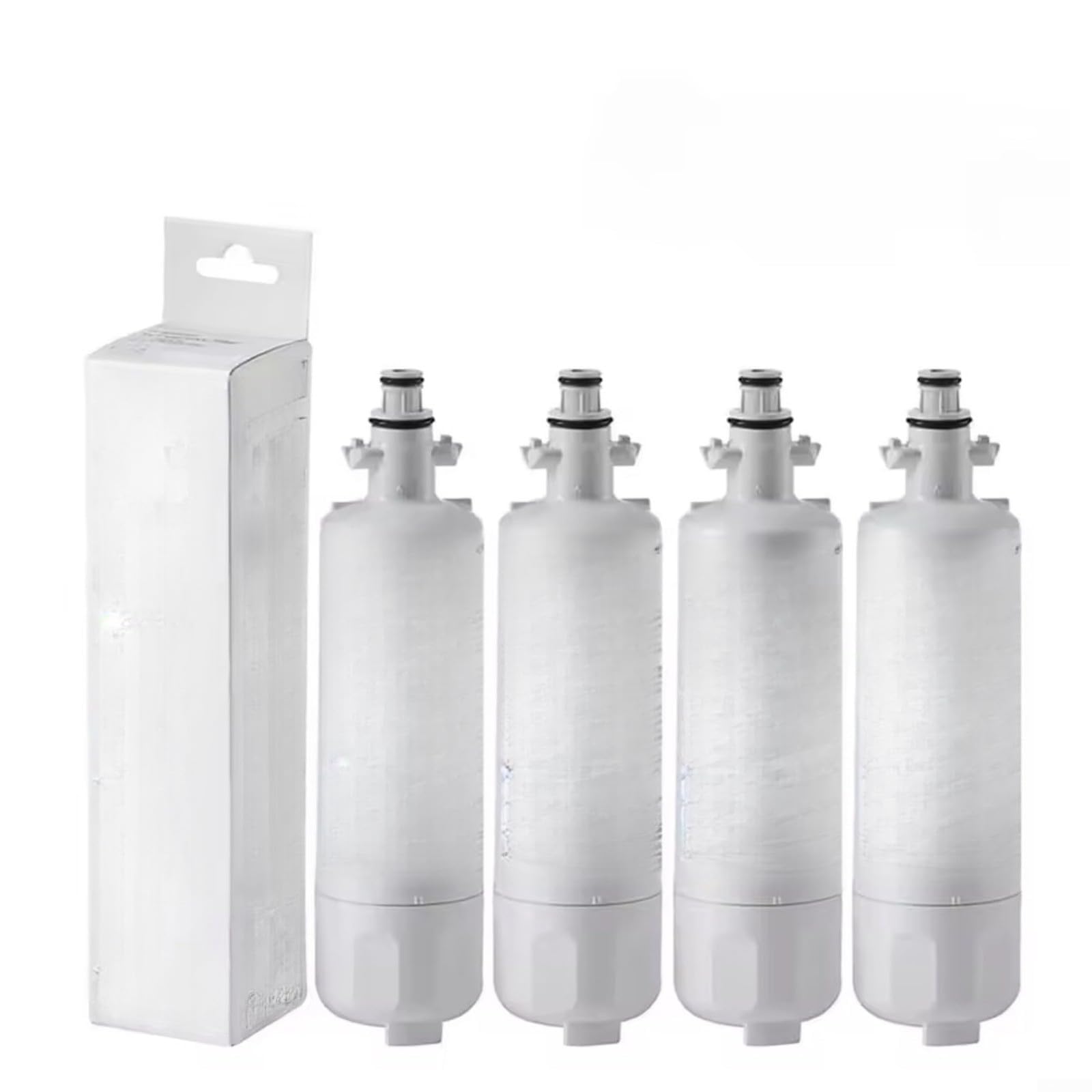 Filtro dell'acqua di ricambio per frigorifero Kenmore 9690, certificato NSF, blocco di carbonio ad alto flusso, rimuove le impurità, bianco