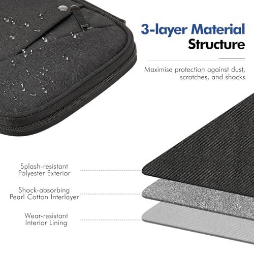 Image of MoKo 7-8 Inch Tablet Sleeve Carrying Case Padded Protective Bag with Handle