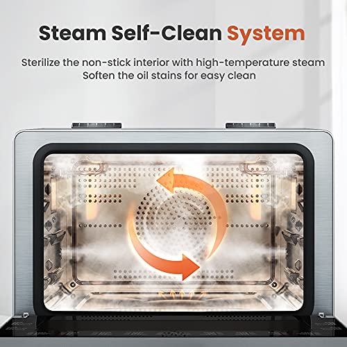 Fotile Chefcubii 4-In-1 Countertop Convection Steam Oven, Air Fryer, Dehydrator With True Convection Bake, Steam-Bake, Broil, 40+ Preset Menu And Steam Self-Clean, 1 Cft #TOP5