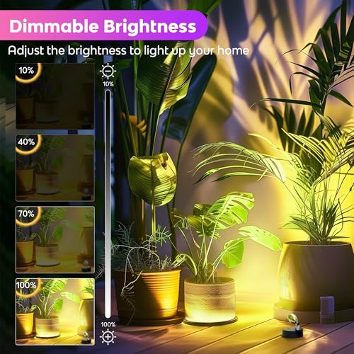 Image of Wireless SpotLight Indoor with Remote, 13 RGBW Uplights Indoor with Rechargeable Battery Operated, LED Accent Light with Timer＆Dimmable, Mini Spotlight Stick on Picture Light for Paintings Display