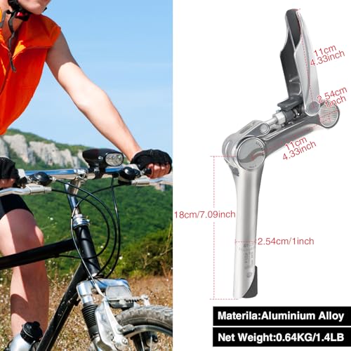 Weerock Folding Bike Stem Foldable Angle Adjustable Riser thumb #2