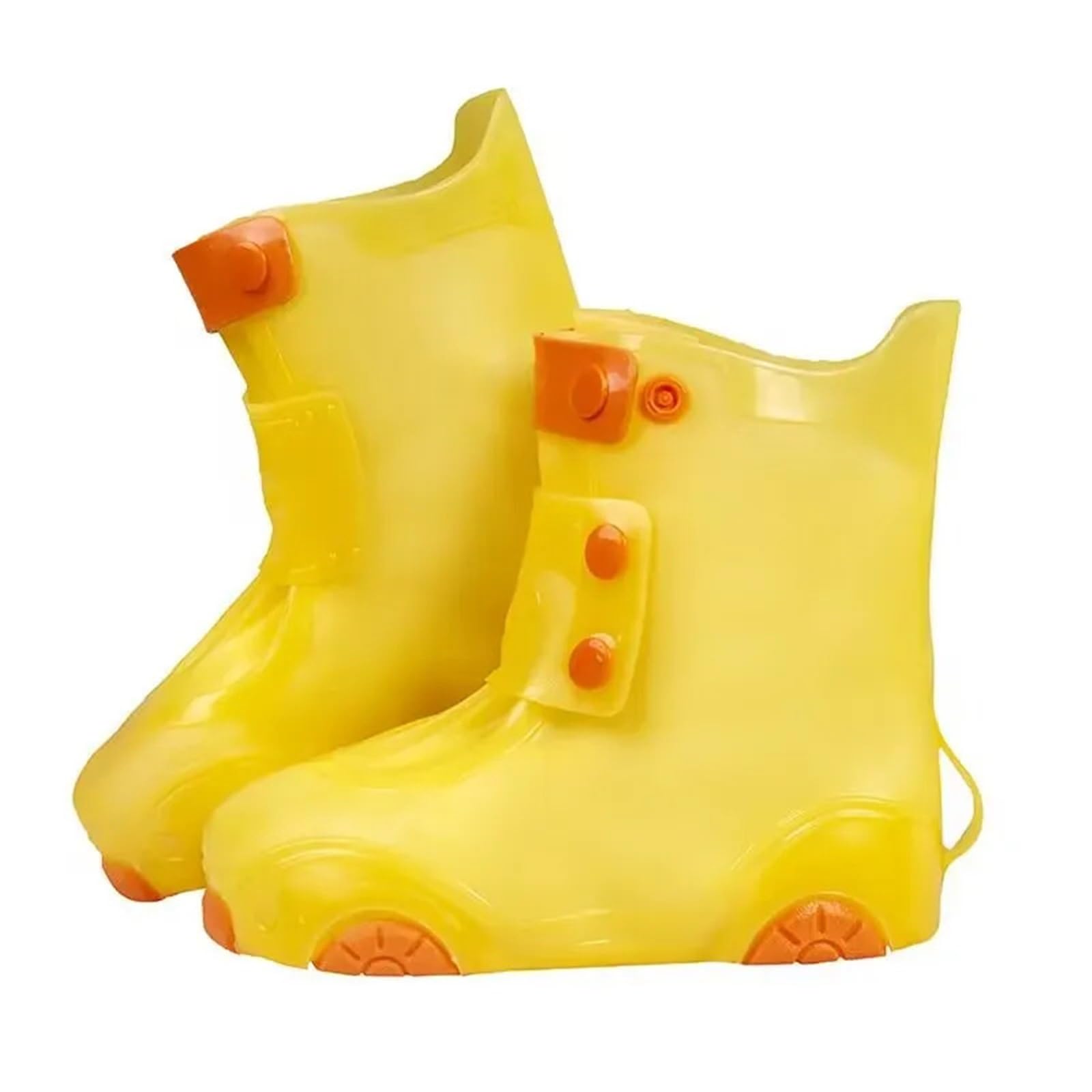 Regenschuhe Überzieher Regenstiefelüberzug, farblich blockiert, wasserdichter Schuhüberzug, verschleißfest, rutschfest