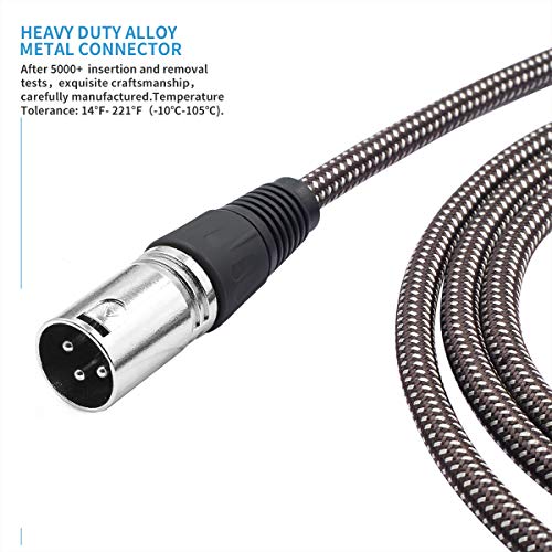 Câble XLR pour microphone multicolore BIFALE idéal pour vos sessions de studio