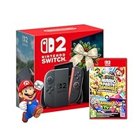 Nintendo Switch 2 +Super Mario Party Jamboree Bundle (HK version - w/Adapter Plug)