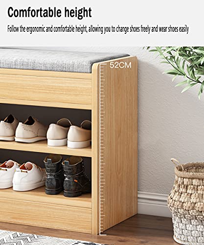 Banc de rangement à chaussures pour optimiser les couloirs étroits - 7