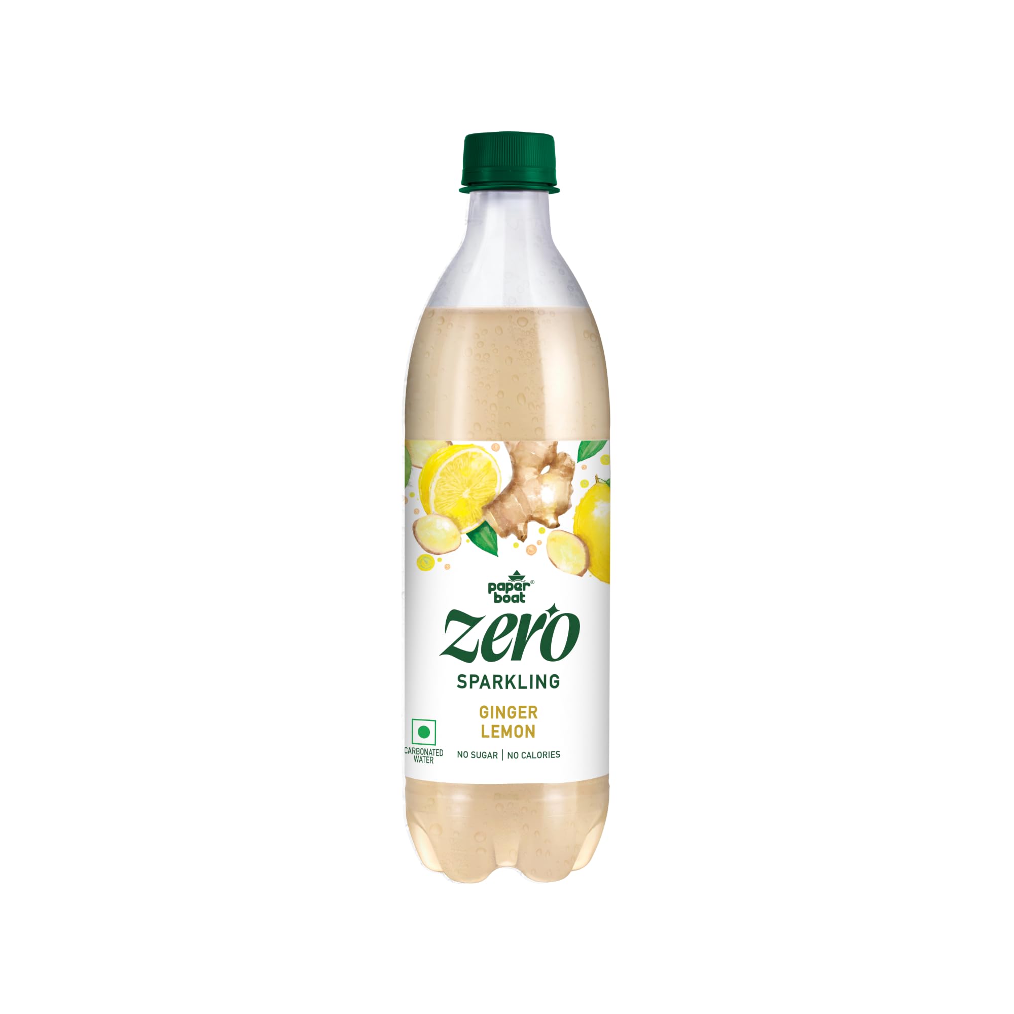 Paper Boat Ginger Lemon Sparkling Water, 600ml | Carbonated Water | Zero Sugar, Zero Calories I Sugar Free-image-31