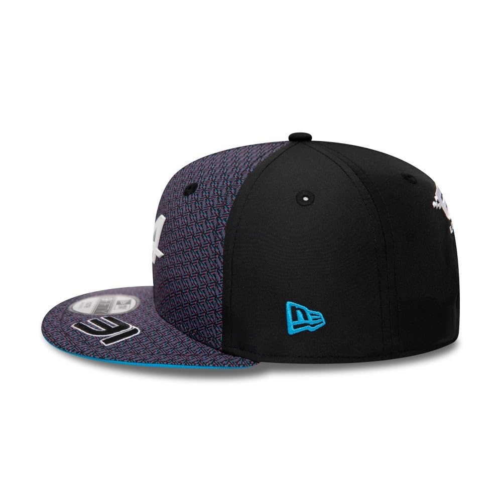 Alpine 2023 Team Driver Estaban Ocon 9Fifty Pre Curve Kids - czarny, Czarny