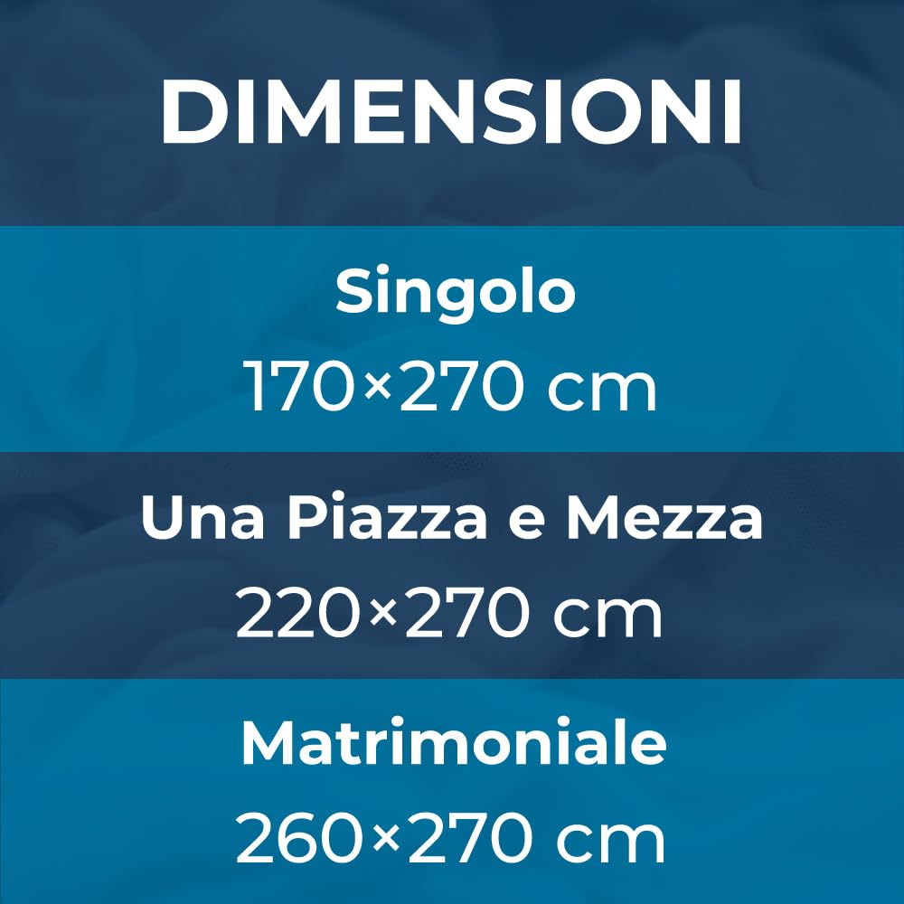 Vionara Home Trapunta Invernale in Microfibra, Tinta Unita Double Face, Imbottitura 300 gr, Piumone Morbido e Avvolgente, Made in Italy (Beige, Matrimoniale)