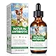 Antibiotics for Dogs, Natural Dog Antibiotics Supports Dogs Skin Itchy Relief, Helps to Relieve Allergy, Yeast & Ear Infection - Pet Health Supplies, Dog Itch Remedies, Bacon Flavor - 2 FL Oz / 60 ml
