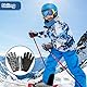 Frienda Kinder Motorrad Handschuhe Power Sport Rennhandschuhe Reiten Motocross Handschuhe Winter Radfahren Handschuhe für Wandern Kinder Außenbereich Sport (Grau)