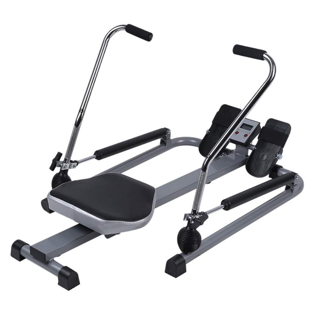 QUSYZD Foldable Rowing Machines Indoor Fitness Motion Rowing Machine Rower with Digital Monitor,