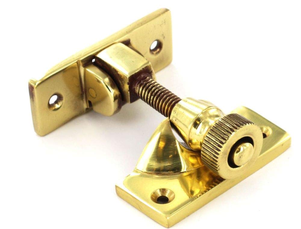 Polished Brass Sash Window Fastener