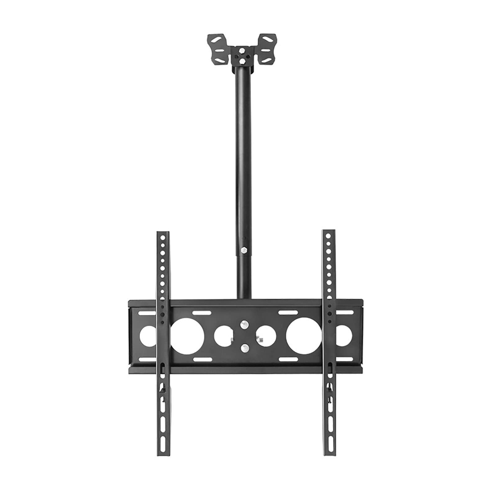 Support TV plafond à suspension inclinable pour écran plat de salon