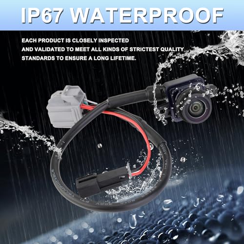 Image of Rear View Backup Camera Replacement for Dodge Journey 2011 2012 2013 2014 2015 2016 2017 2018 2019 2020 Parking Back Up Camera Replaces# 56054158AB 56054158AC 56054158AD 56054158AE 56054158AF