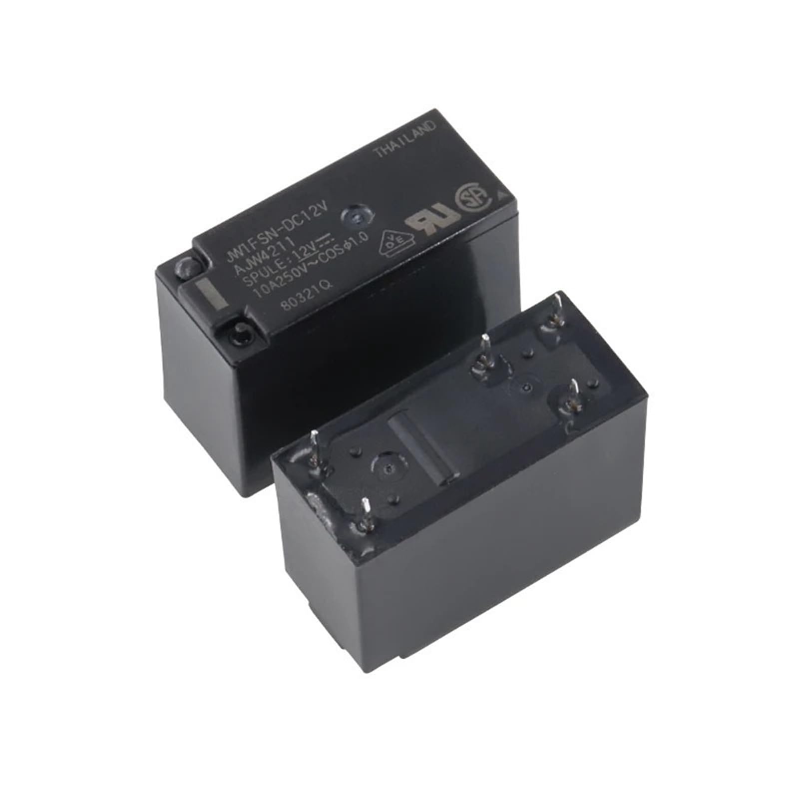 Relais JW1FSN DC12V 5 broches pour domotique residentielle