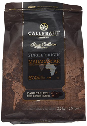 Callebaut Madagascar 67 Percent Dark Origin Couverture Chocolate 2.5 Kg