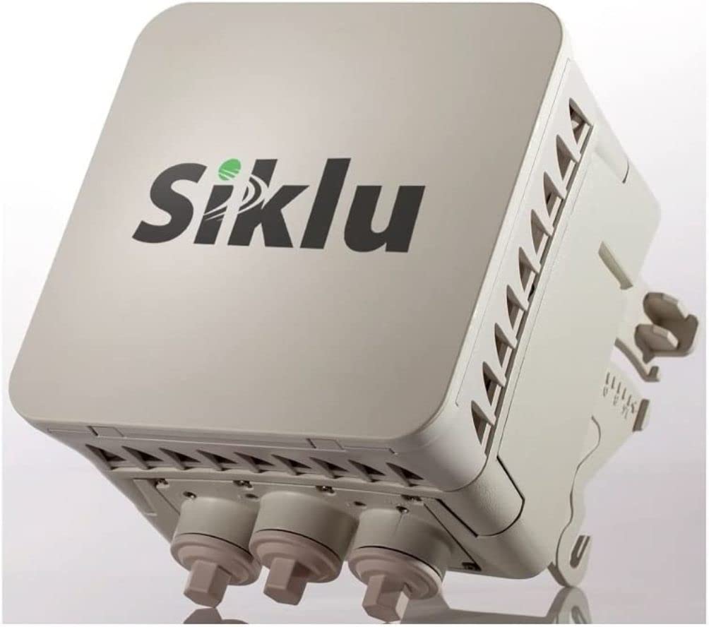Siklu EH-614TX-ODU-POE EtherHaul-614TX PoE ODU Extend Range with Integrated Antenna and 500Mbps Upgrade 10G, Up to 1Gbps Throughput Over Ranges as far as 1.6 miles (2.6km)