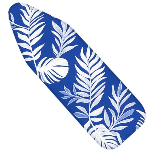 Image of Nuxovilar Tropical Leaves Ironing Board Cover 15x54 Polyester