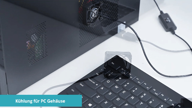 USB-Lötrauchabsauger Mit ESD-Lüfter – 3500 U/min, 44 CFM – Wählbare Schlauchlänge 1 M / 3 M / 6 M – Für Werkbank & Unterwegs