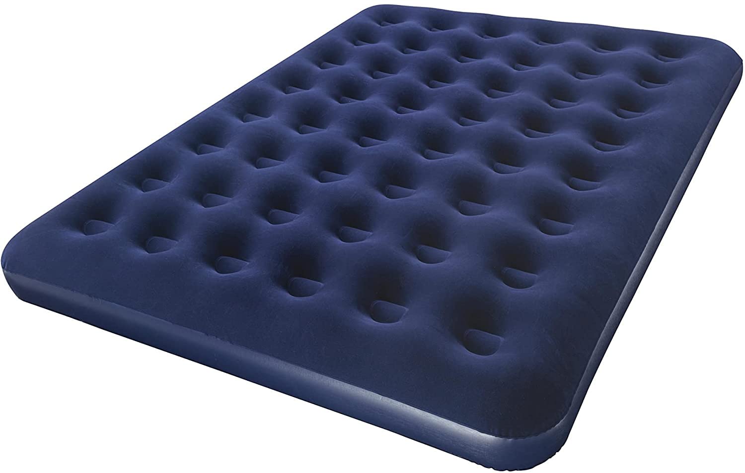 Crystals Airbed Quick Inflation Outdoor Camping Air Mattress - Blue, Queen