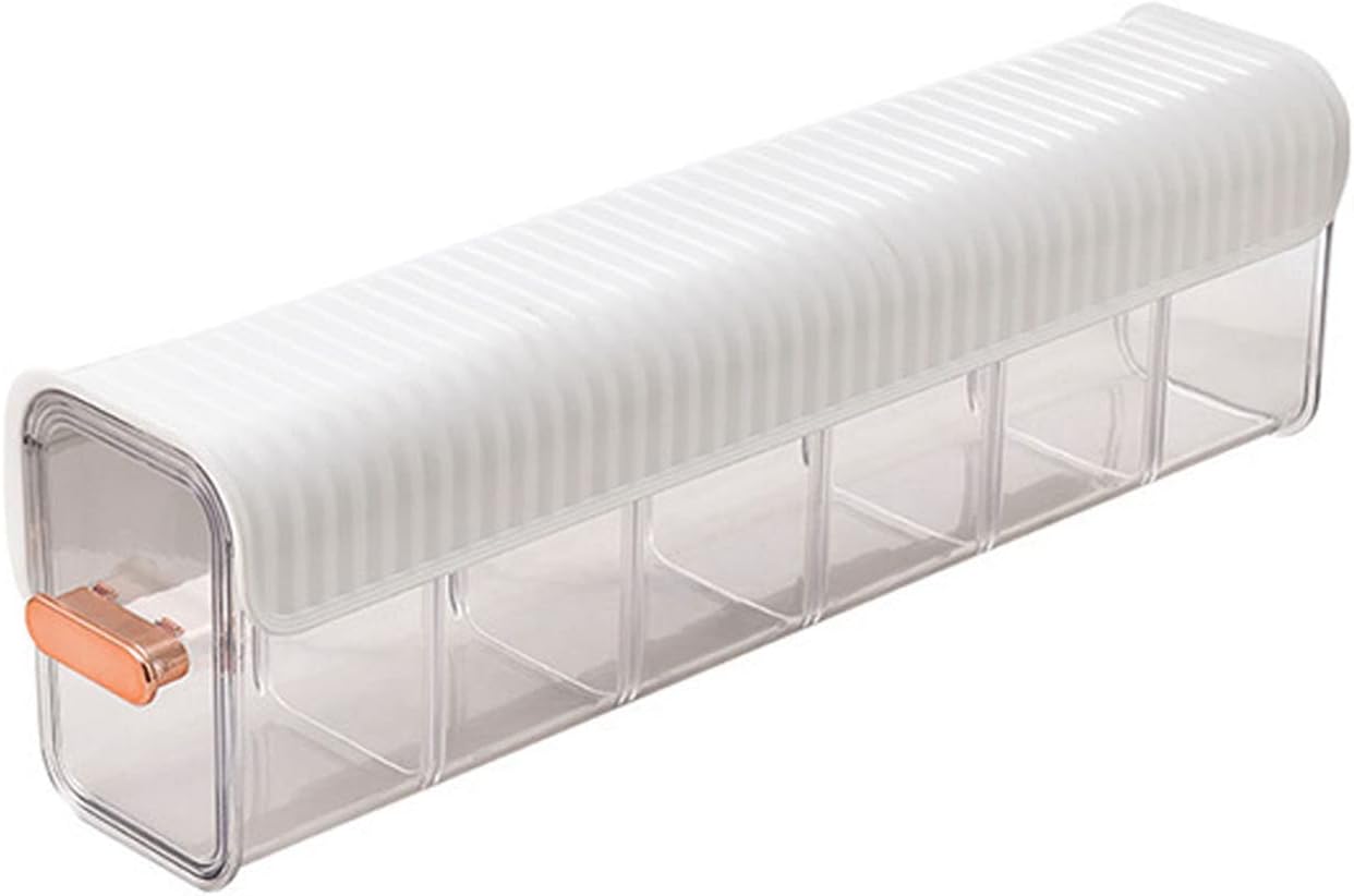 Wall Underwear Organizer, Detachable Wall Mount Drawer Organizer with Transparent Design, Premium Plastic Material, and Gold Plated Handle, Easy Storage for Bedroom Home (Elegant