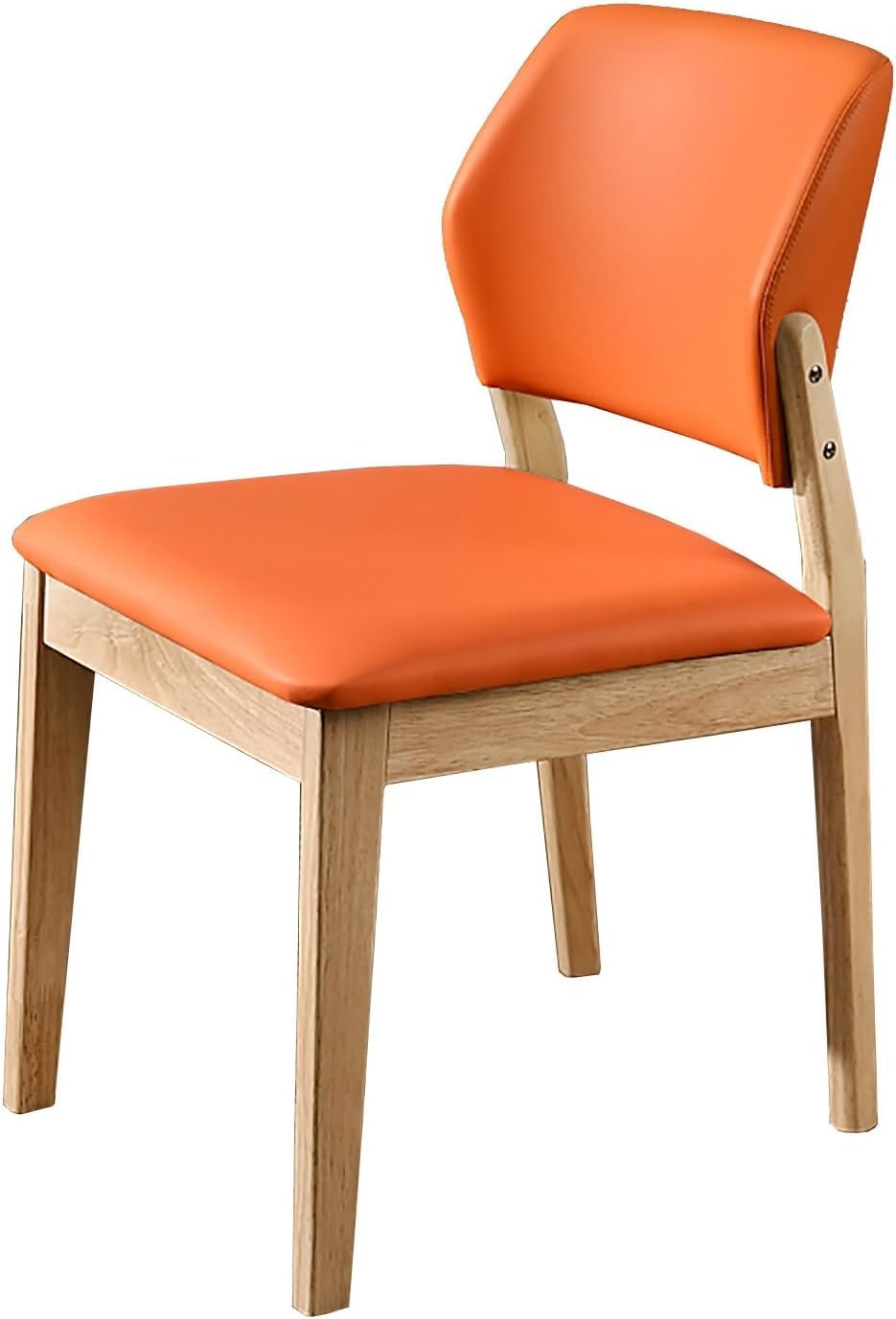 Chaise en bois massif design moderne Lot de 2 de haute qualité épuré