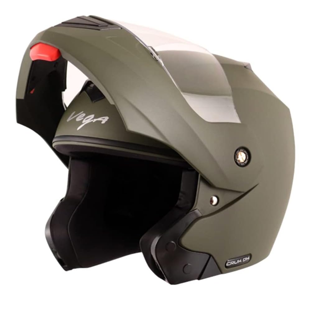 Vega Crux Dx Dull Battle Green Helmet-M-image-11