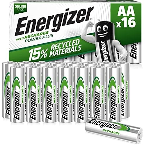 Energizer Rechargeable AA Batteries 16 Pack Cover