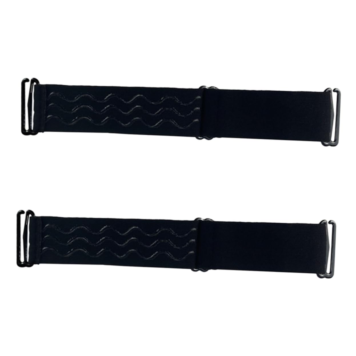 NOLITOY 2pcs Adjustable Wig Mesh Cap Accessories Elastic Bands for Wig Edges Comfortable Breathable Fixing Band Buckle Design