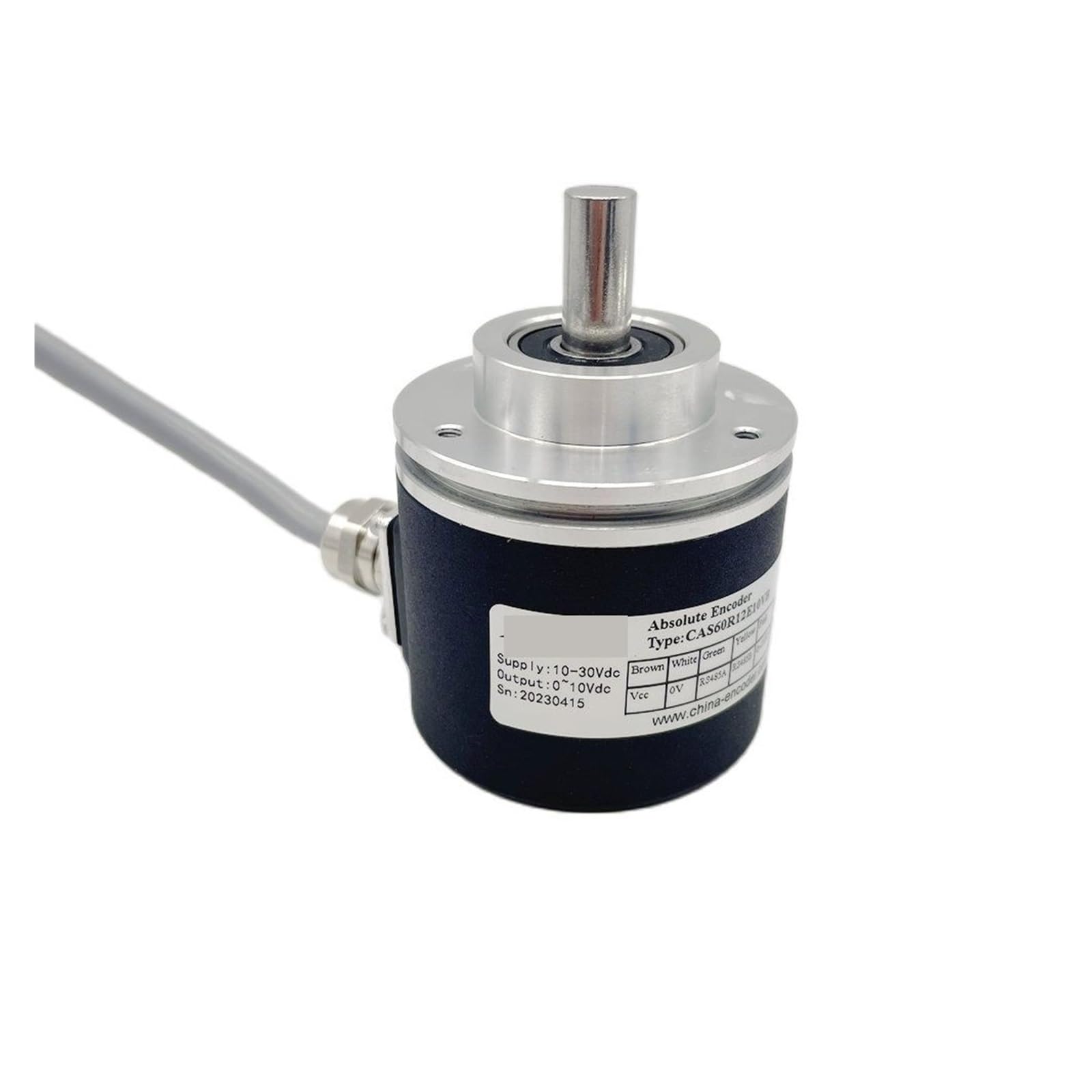 Encodeur Absolu 60 Mm Monotour Résolution 4096 Arbre 10 Angle De Mesure Et Vitesse,Pro-Système(4-20mA output)