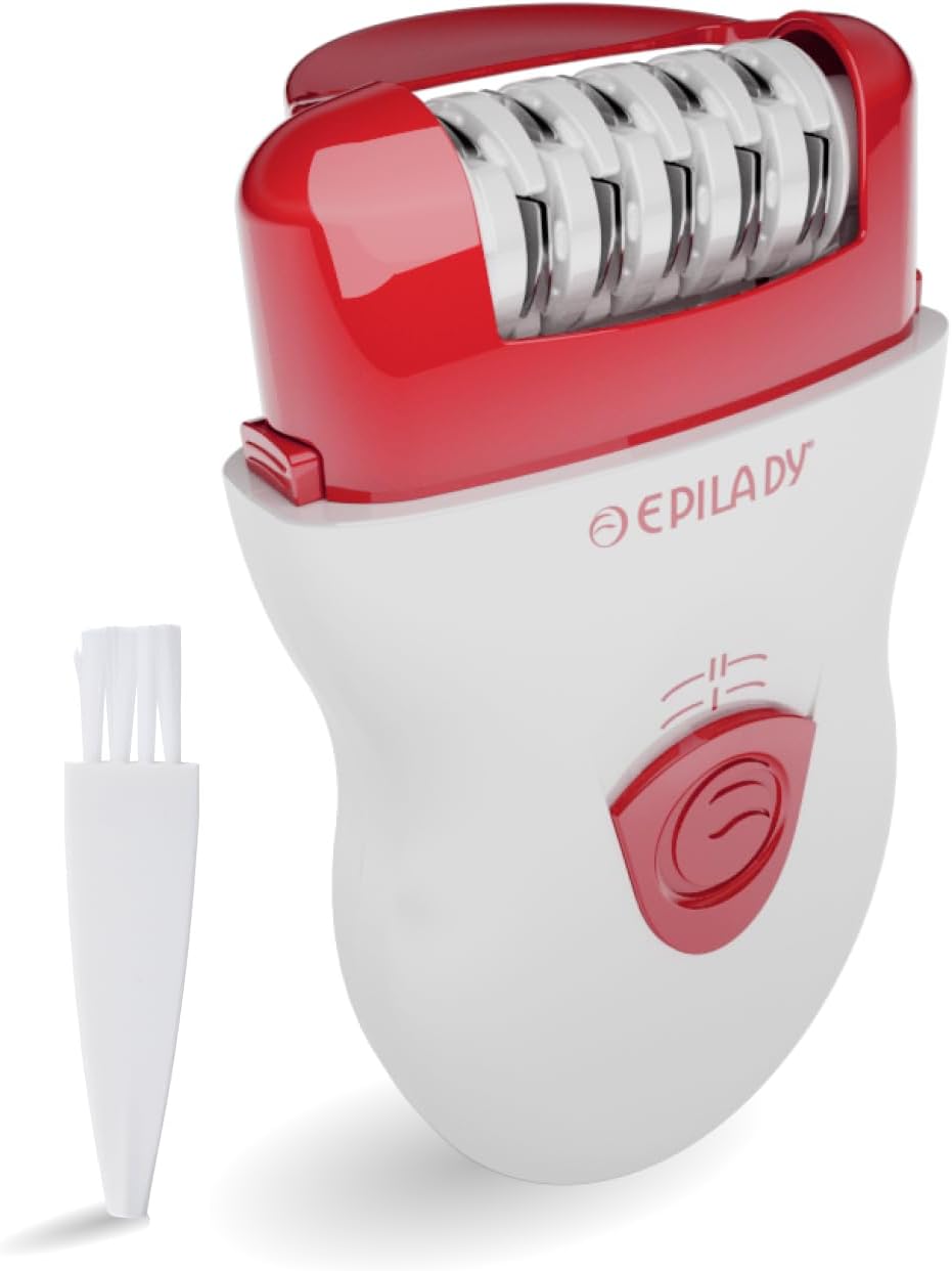 Epilady Speed Corded Epilator for Women | Compact Hair Removal Device for Arms, Legs, Underarms & Bikini Area, Epilators Hair Removal for Women (RED) Epilady Speed Corded Epilator for Women | Compact Hair Removal Device for Arms, Legs, Underarms & Bikini Area, Epilators Hair Removal for Women (RED)