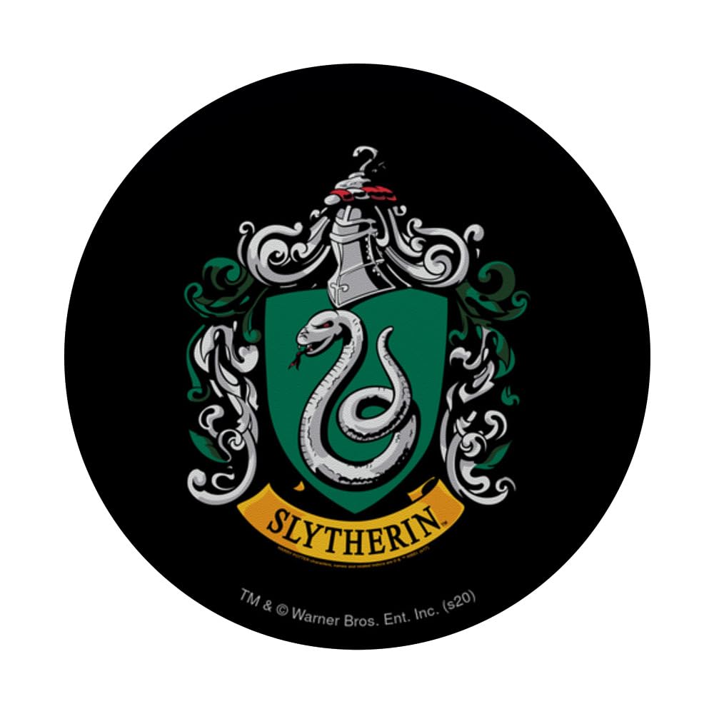 Harry Potter Slytherin House Crest PopSockets Adhesive PopGrip, Black - Image 3