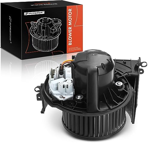 A-Premium Front HVAC Heater Blower Motor Assembly Compatible with BMW X5 2007-2014, X6 2008-2014, Sport Utility, with Resistor - Only Left Hand Drive, Replace64116971108, 64119229658