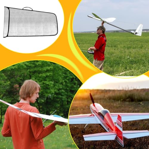 Funda de almacenamiento para ala de avión RC con espuma de alta densidad a prueba de polvo 3