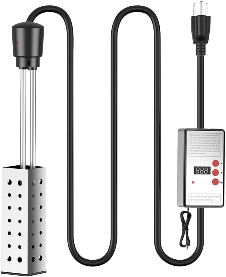 Immersion Water Heater KSUYICA Household 1500 Watt HighPower Immersion