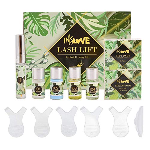 Lash Lift Kit,Makeup Eyelash Kit, Eyelash Curling Perming, Long&Short Eye Lashes Lift Curler Lotion Liquid Eyelash Liquid Curling Perming Curler and and Nutritious Growth Treatments - Thumbnail 3