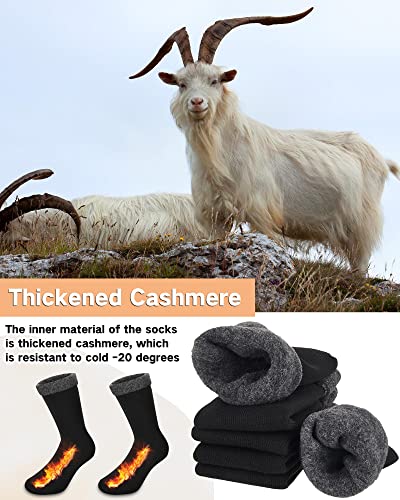 72 Pairs Thermal Socks Bulk Thick Winter Socks Unisex One Size for Men Women Homeless Care Package4