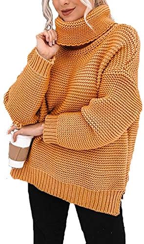 orange plus size turtleneck