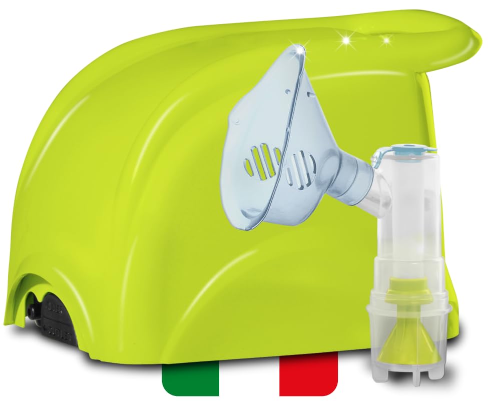 NORDITALIA, Drop, Aerosol Portatile, Accessori Completi Inclusi, Inalatore Aerosol Compatto, Macchinetta Aerosol, Nebulizzatore Silenzioso