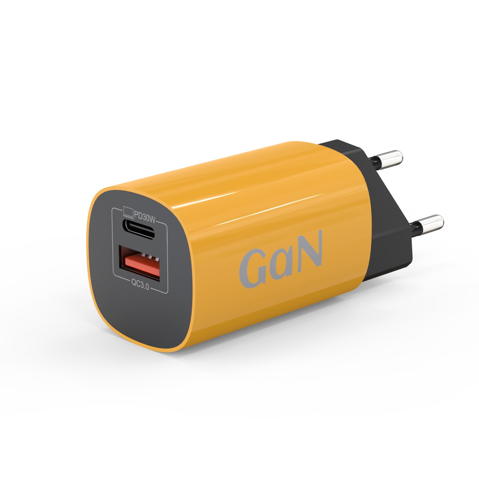 30W USB C Ladegerät PPS QC3.0 2 Port Schnellladegerät USB A & USB C Netzteil für iPhone 17/17 Pro 16 15 Pro Max/Samsung Galaxy S25 S24 Xiaomi 17/16 Handy Ladegerät USBC Stecker Fast Charger Adapter