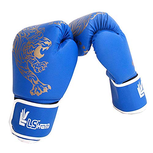 SH-Flying Guantes de Boxeo, Guantes de Boxeo para Adultos, niños Taekwondo Guantes de Combate Sanda - Sandbags Guantes de Entrenamiento de Boxeo para Entrenamiento de Combate de Taekwondo/Boxeo