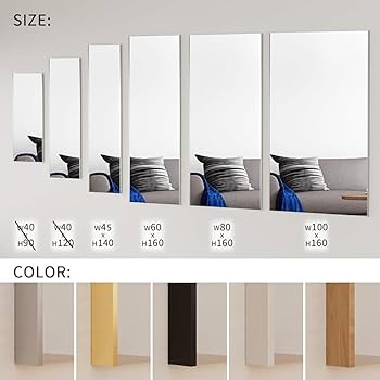 【中古】スタンドミラー 壁掛け 割れない鏡 幅100x160cm 金色 14番 中古】スタンドミラー 壁掛け 割れない鏡 幅100x160cm 金色 14番