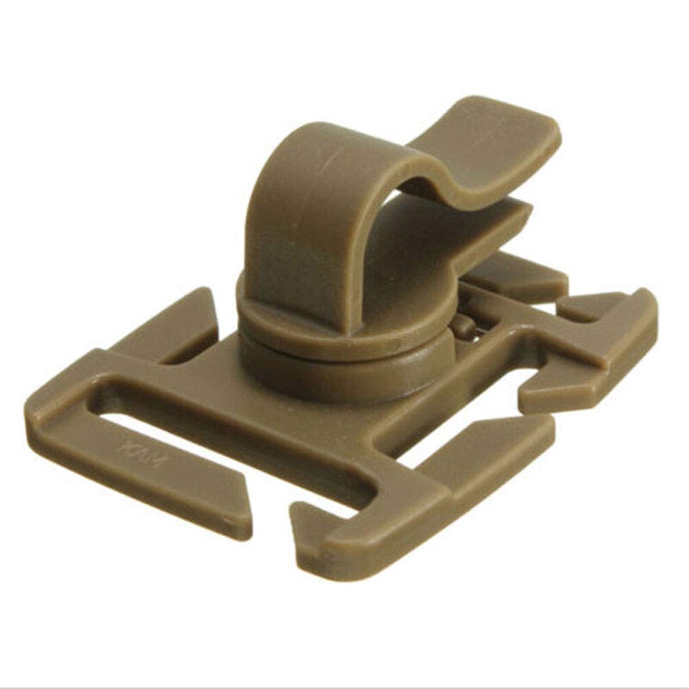 Gump's grocery 2PCS Hydration Bladder Trap Hose Clip Tube Strap for Molle