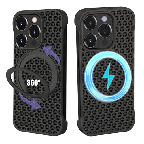 Kanyaku iPhone 15Pro Max p P[X MagsafeΉy360°]\ MagsafeOX^h z_[ ̌^zM s[X ʋC p nCGh  X X}zP[X ϏՌ JYی }b