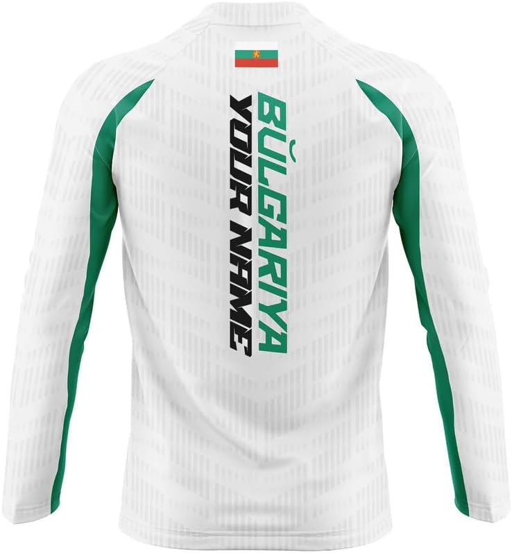 Bulgaria Football Jersey BG-65 Long Sleeves