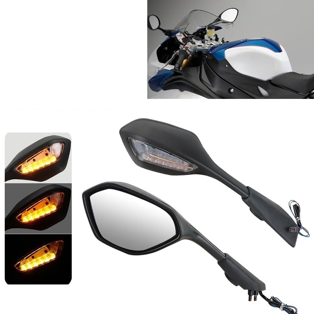 Pasuje Do Bmw S1000RR M1000RR S 1000RR K67 M1000 RR K66 Lusterko Wsteczne Motocykla Widok Z Boku Sygnał Lusterko wsteczne do Motocykla(Left and Right)