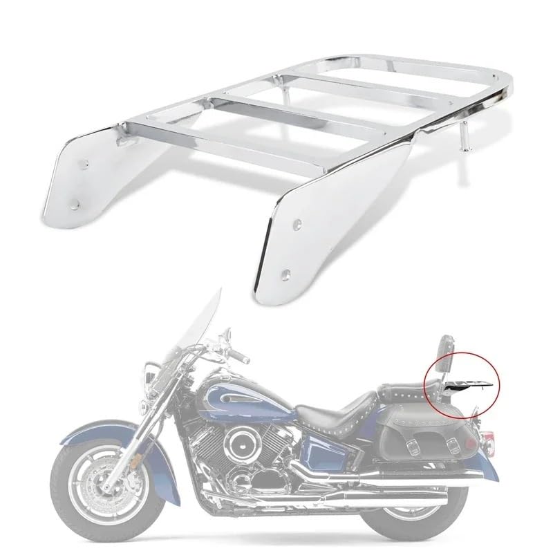 Dossier en acier pour moto v-Star 400 650 et Dragstar avec finition premium durable