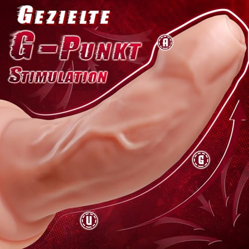 Gros Gode Épais Silicone à Ventouse pour une Stimulation Point G Intense