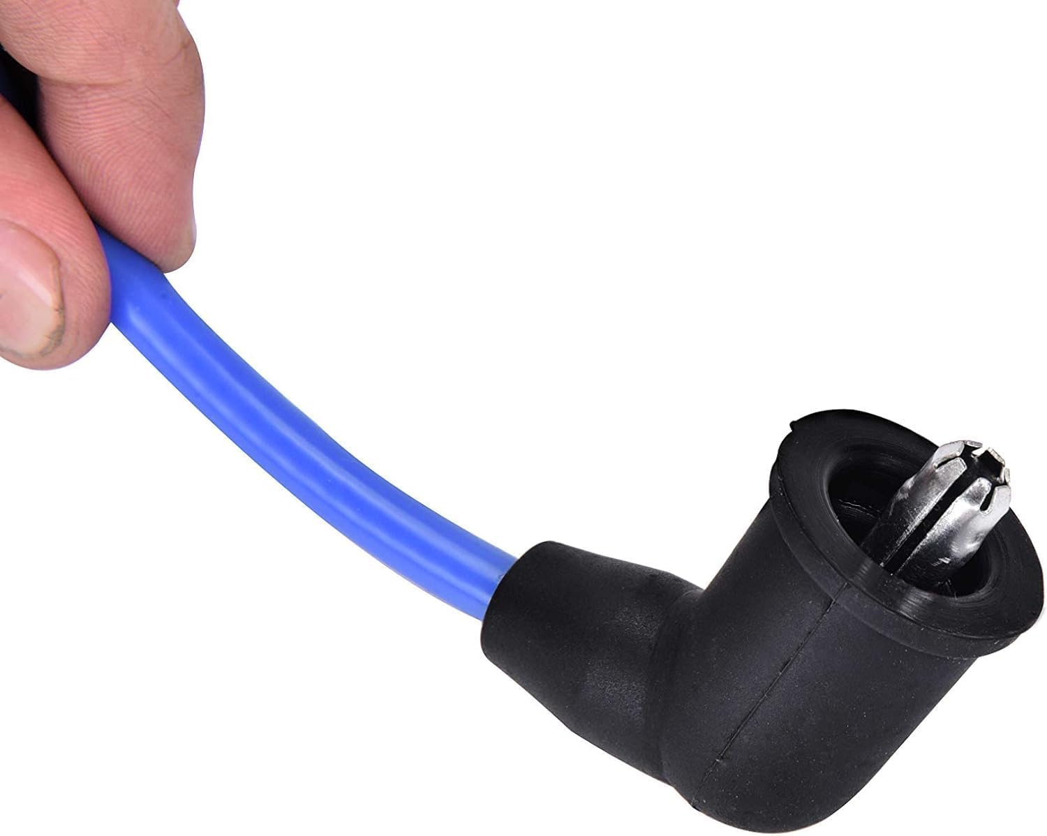 High Performance Spark Plug Wires Compatible with Forester Legacy Impreza Outback Saab 9-2X 2.5L 2005-2011 Blue