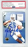 Marshall Faulk 1994 Skybox Autograph Rookie Card #158 PSA/DNA 10